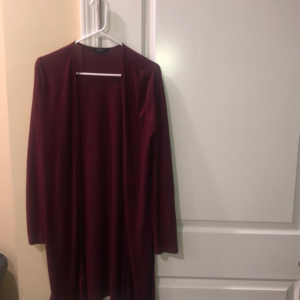 Long sleeve cardigan sweater